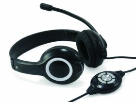 Conceptronic CCHATSTARU2B černá / sluchátka s mikrofonem / USB-A (CCHATSTARU2B)