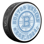 Mustang Puk Boston Bruins Frozen Logo Puck