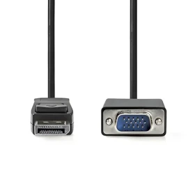 Nedis DisplayPort - VGA kabel černá 2 m / Kabel / DisplayPort - VGA (D-Sub) / max. 1080p (CCGB37301BK20)