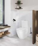 GROHE - Euro Ceramic WC kombi se sedátkem SoftClose, vario odpad, spodní napouštění, Triple Vortex, alpská bílá 102513SH00