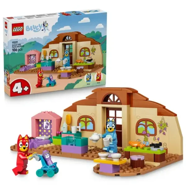LEGO® Bluey 11221 Rusty, Bluey a škola