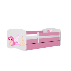 Dětská postel Babydreams+SZ růžová 80x160 Víla 2