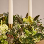 Ester & erik Zapichovací svícen na svíčku Gold Medium – set 4 ks, zlatá barva, kov