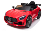 Mamido Dětské elektrické autíčko Mercedes AMG GT R Pro červené