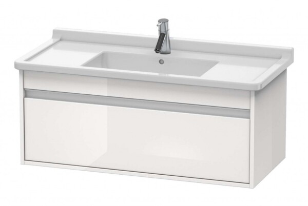 DURAVIT - Ketho Umyvadlová skříňka 41x100x46 cm, 1 zásuvka, lesklá bílá KT666502222