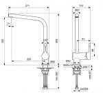 IDEAL STANDARD - Ceralook Dřezová baterie, chrom BC174AA