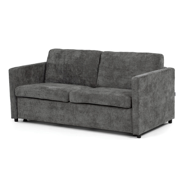 Dvoumístná rozkládací pohovka, šedá, látka, ASB-C3900 GREY2