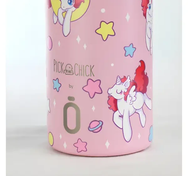 Runbott Kawaii Unicorns / Termoláhev / 600 ml / vakuová izolace / nerezová ocel (972312RB)