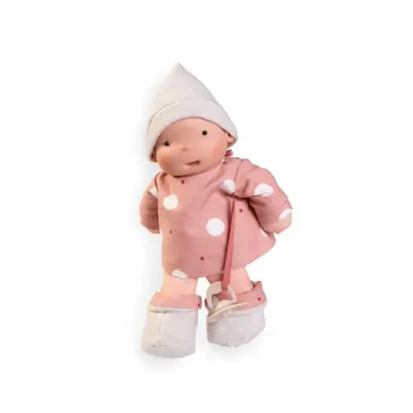 Antonio Juan 86324 ARIEL - organická panenka s měkkým látkovým tělem - 26 cm