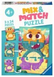 Ravensburger Mix Match Puzzle Legrační dinosaurus