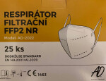 Respirátor FFP2 AD-2022 | 25ks po expiraci 23. 2. 2024 *