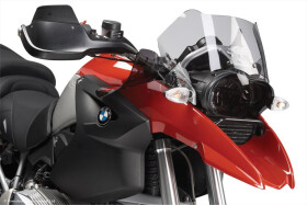 Bmw R 1200 GS 04-12 Adventure Sports plexi štít Powerbronze 200 mm - černá