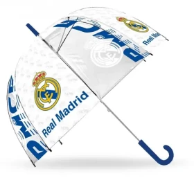 Deštník Real Madrid průhledný / Deštník / Manuální otevírání (RM00018)