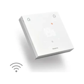 Netatmo Wired Original bezdrátový termostat bílá / Wi-Fi / aplikace / 3x AA (ETP-DC-EC)