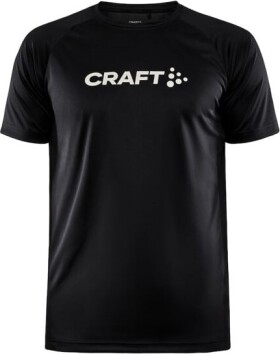 Craft Core Essence Logo černé - Běžecké tričko CRAFT CORE Unify Logo - černé Velikost textilu: XL
