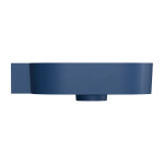 OMNIRES - OVO M+ umyvadlo na desku/závěsné - levé, 55 x 38 cm, midnight blue mat; OVO555UWLMB