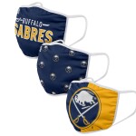 Roušky Buffalo Sabres NHL FOCO - set 3 kusy EU Velikost: dospělá velikost