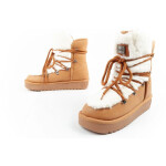 D.Franklin sněhule dámské zimní módní kožešina zateplené vysoké dámské 36