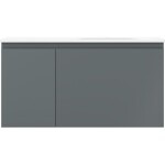 MEXEN/S - Orio koupelnová skříňka 90 cm s umyvadlem Vela pravá, 1S, 1D, grafit mat/bílá mat 91A13-09047-3-BBFF66-W23P01