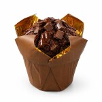 Dortisimo Košíčky na muffiny Tulip hnědo-zlaté 5 x 7 cm (50 ks)