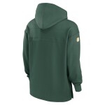 Nike Pánská mikina Green Bay Packers NFL 2024 On-Field Sideline Jersey Hoodie Velikost: S