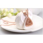 Souprava náhrdelníku a náušnic Belladonna, Bílá/čirá 40 cm + 5 cm (prodloužení)