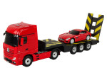 Mamido Nákladní auto Mercedes na dálkové ovládání R/C 1:26 červené