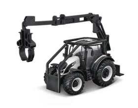 Bburago FARMLAND Lesní traktor se 3 kládami Traktor Valtra N174