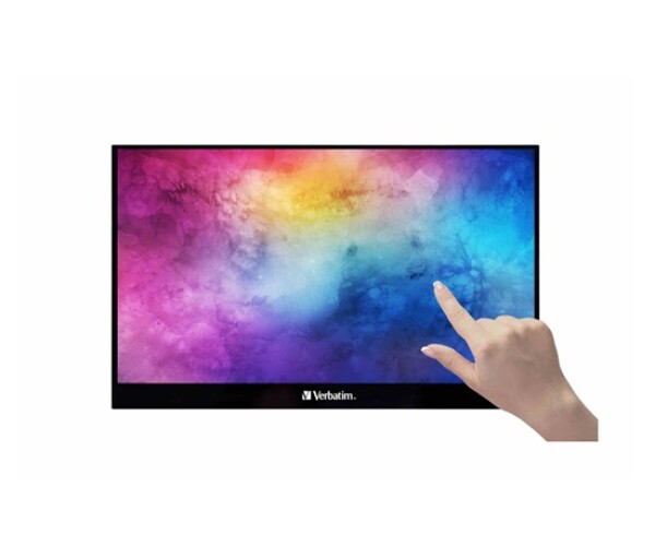 Verbatim PMT-17 Portable Touchscreen Monitor 17.3" Full HD 1080p Metal Housing Přenosný dotykový monitor EDF_714265