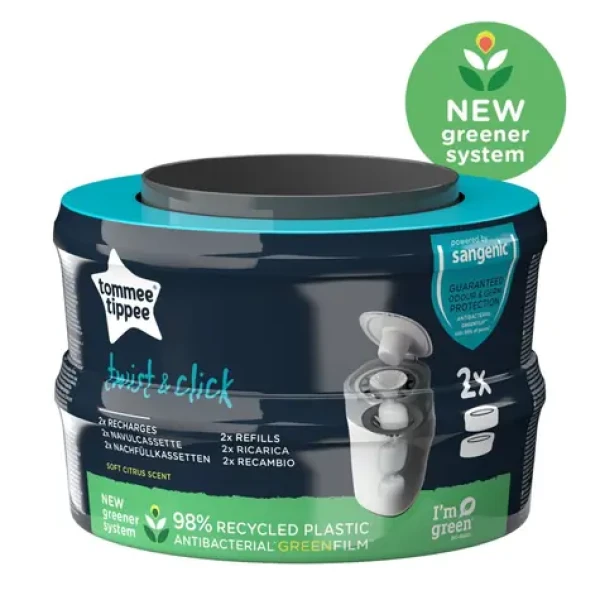 Tommee Tippee Twist Click Náhradní Kazety, 2 ks (82329601)