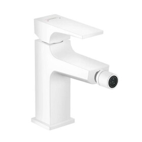 HANSGROHE - Metropol Bidetová baterie s výpustí Push-Open, matná bílá 32520700