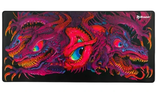 Arozzi Zona Crawling Chaos / Herní podložka pod myš / XL / 900 x 420 x 4 mm / voděodolná (AZ-ZONA-900-D045)