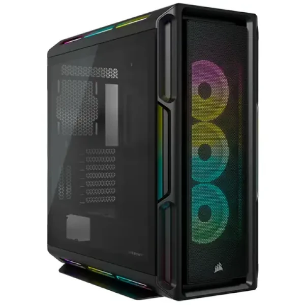 Corsair iCUE 5000T RGB černá / E-ATX / 4x USB 3.2 / USB-C / 3x 120mm / bez zdroje / průhledná bočnice (CC-9011230-WW)