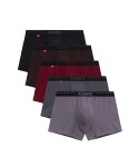 Boxerky Atlantic 5SMH-004/25 A'5 S-2XL zeleno-zeleno-modrá XL