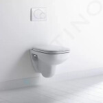 DURAVIT - D-Code Závěsné WC, bílá 22110900002