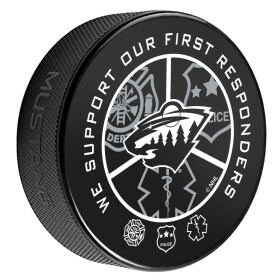 Mustang Puk Minnesota Wild NHL Printed First Responders