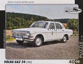 RETRO-AUTA Puzzle č.78 Volha GAZ 24 (1983)