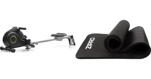 Zipro Nix Veslovací trenažér + tréninková podložka / maximální nosnost 100 kg (8426528)
