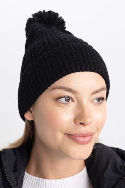 DEFACTO Women's Pompom Knitwear Beret