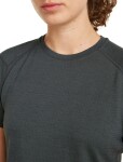 ICEBREAKER Wmns Mer 200 Waffle Elevation SS Tee, Obsidian velikost: S