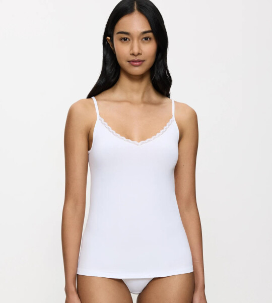 Dámské tílko Feel Of Cotton Spaghetti Top - WHITE - bílé 0003 - TRIUMPH WHITE 36