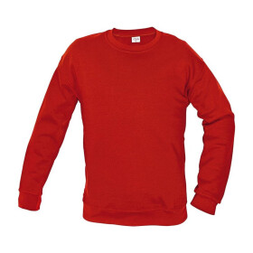 Červa TOURS Unisex mikina červená XL 0306000120004