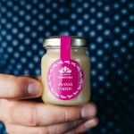 Včelařství Domovina Tropikáno dárkové balení Mašlička 3x75 g ochucené medy ananas, banán, dračí ovoce