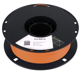 PLA MATTE filament Indian Orange 1,75 mm Smartfil 1 kg