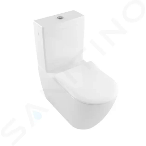 VILLEROY & BOCH - Subway 2.0 WC kombi mísa, DirectFlush, CeramicPlus, alpská bílá 5617R0R1