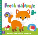 Prcek nalepuje 3+ / Knížečka s okrouhlými nálepkami - Agnieszka Bator