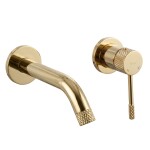 REA - Podomítková vanová baterie Venti Gold REA-B9754