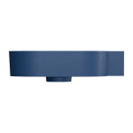 OMNIRES - OVO M+ umyvadlo na desku/závěsné - pravé, 55 x 38 cm, midnight blue mat; OVO555UWPMB