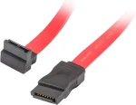 Lanberg CA-SASA-12CU-0050-R červená / SATA kabel / SATA (M) - SATA (M) / 0,5 m (CA-SASA-12CU-0050-R)