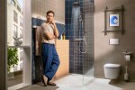 HANSGROHE - Activera S Sprchový set s termostatem, průměr 24 cm, 2 proudy, EcoSmart, chrom 28078000